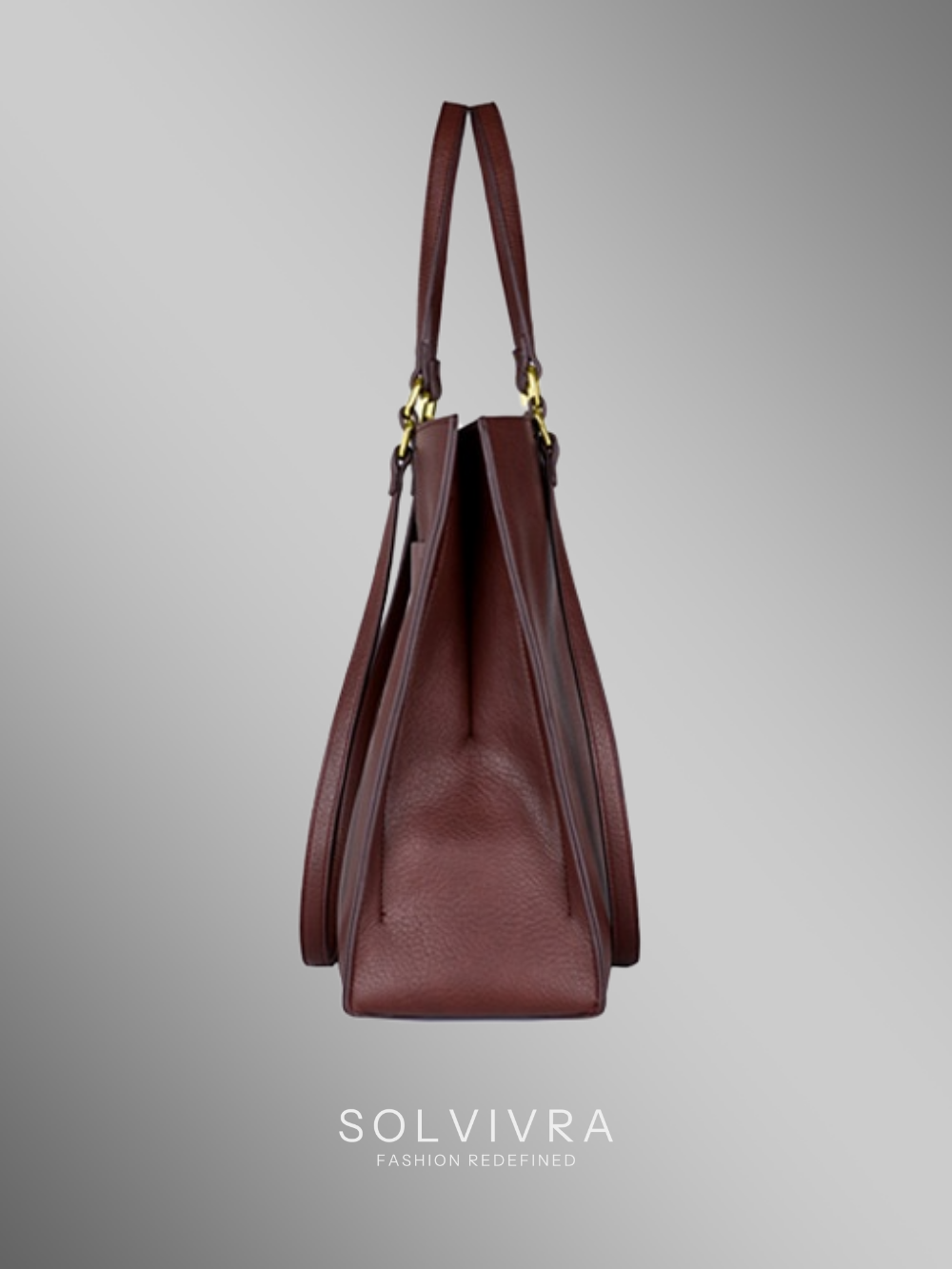 Solvivra Metro Buckle Structured Tote