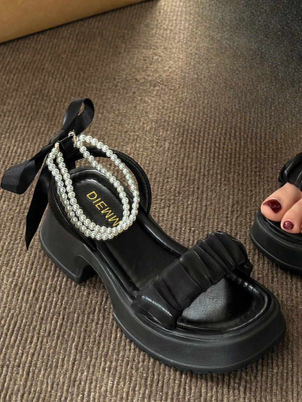 Solvivra Belle Pearl Heels