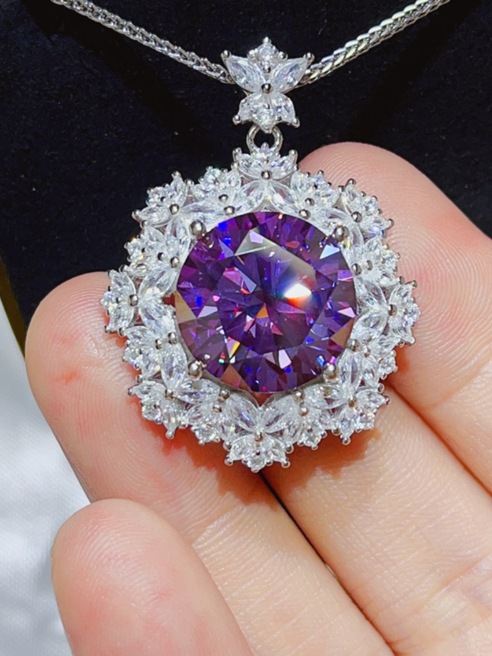 Solvivra Purple Pendant of Promise