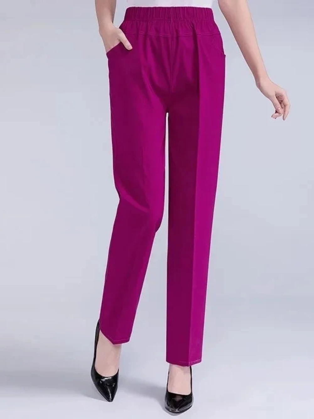 Solvivra Candy Fit Ankle Pants