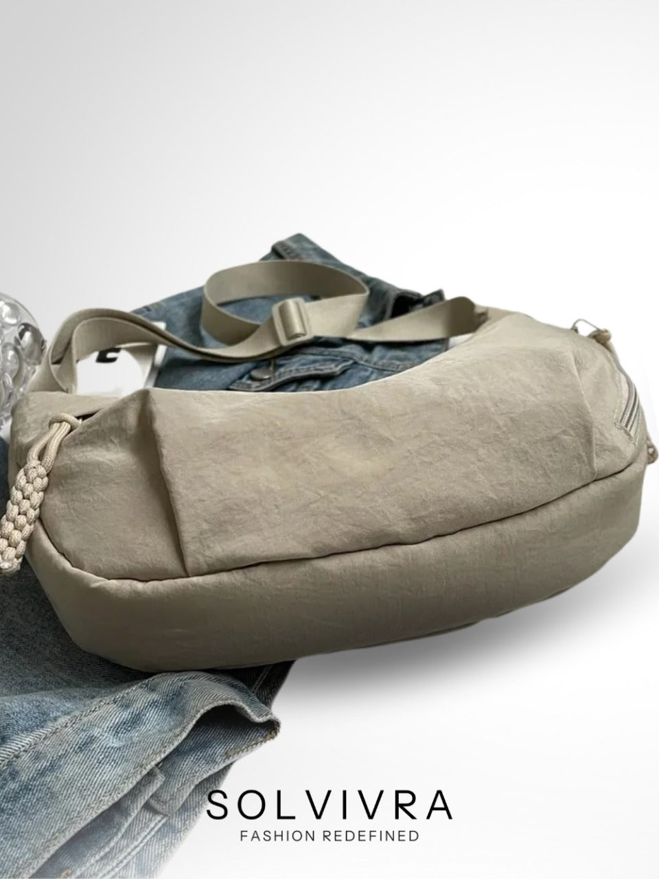 Solvivra Dumpling Crossbody Bag
