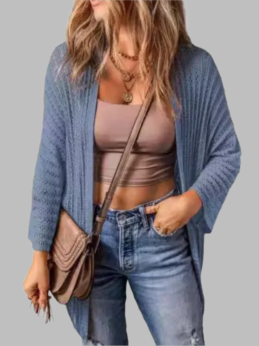 Solvivra Sheer Chill Cardigan