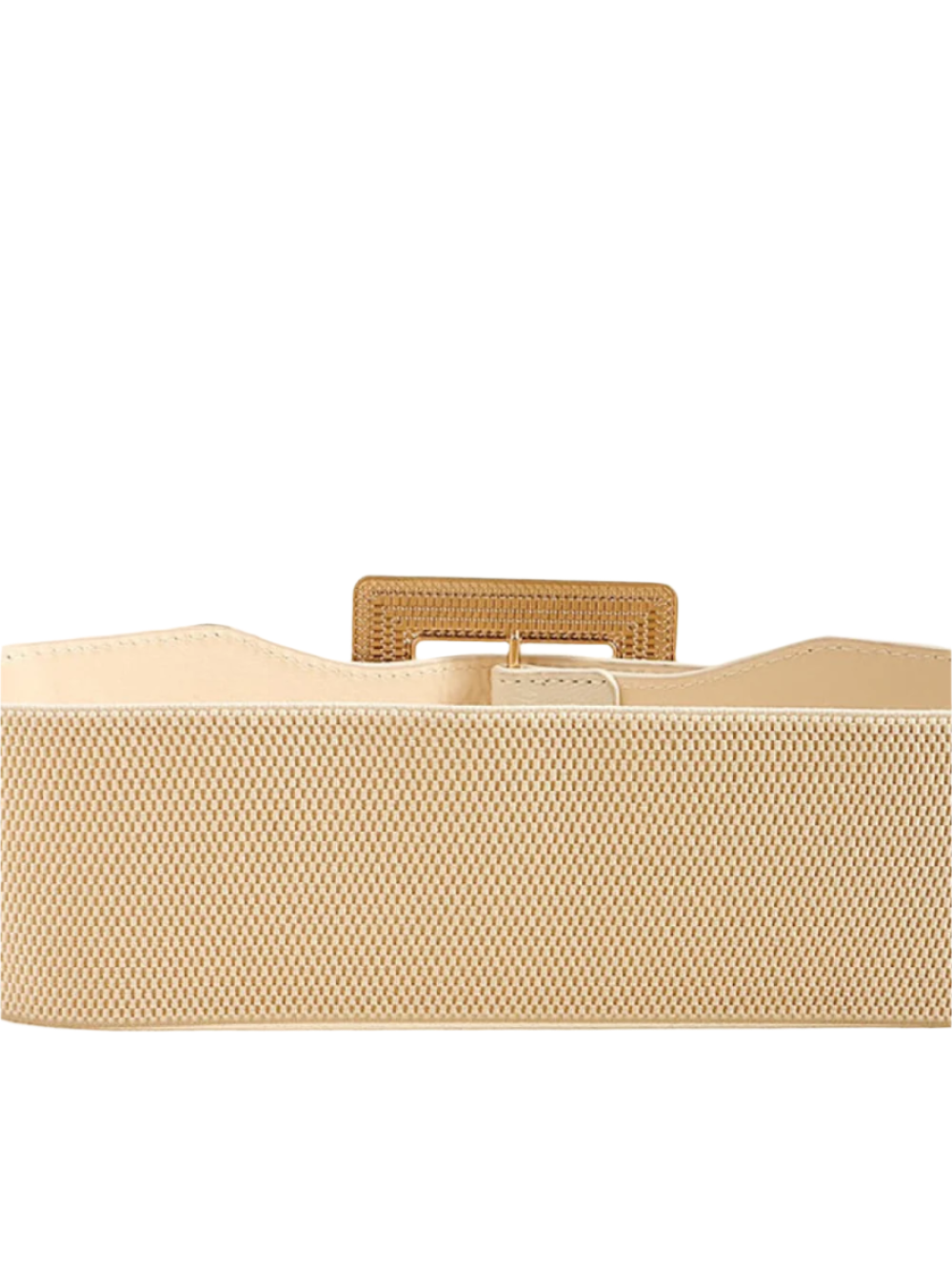 Solvivra Polished Frame PU Leather Belt