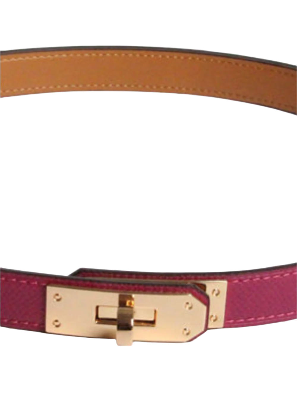 Solvivra NudeLock Thin Leather Belt