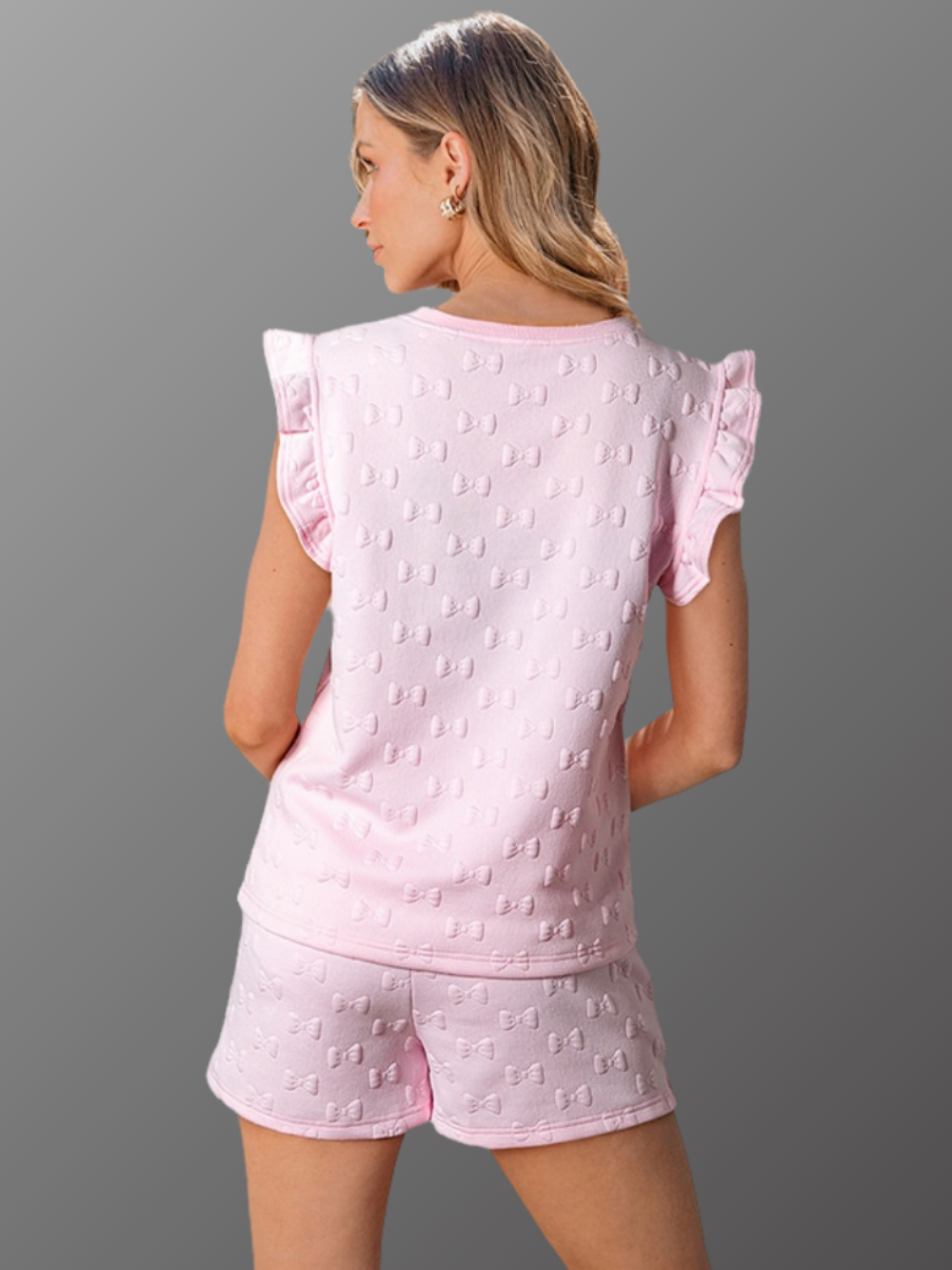 Solvivra Pastel Daydream Sleeveless and Shorts Set