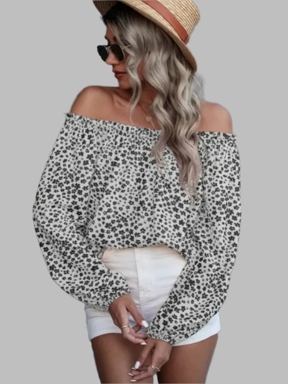 Solvivra Barely There Off-Shoulder Top
