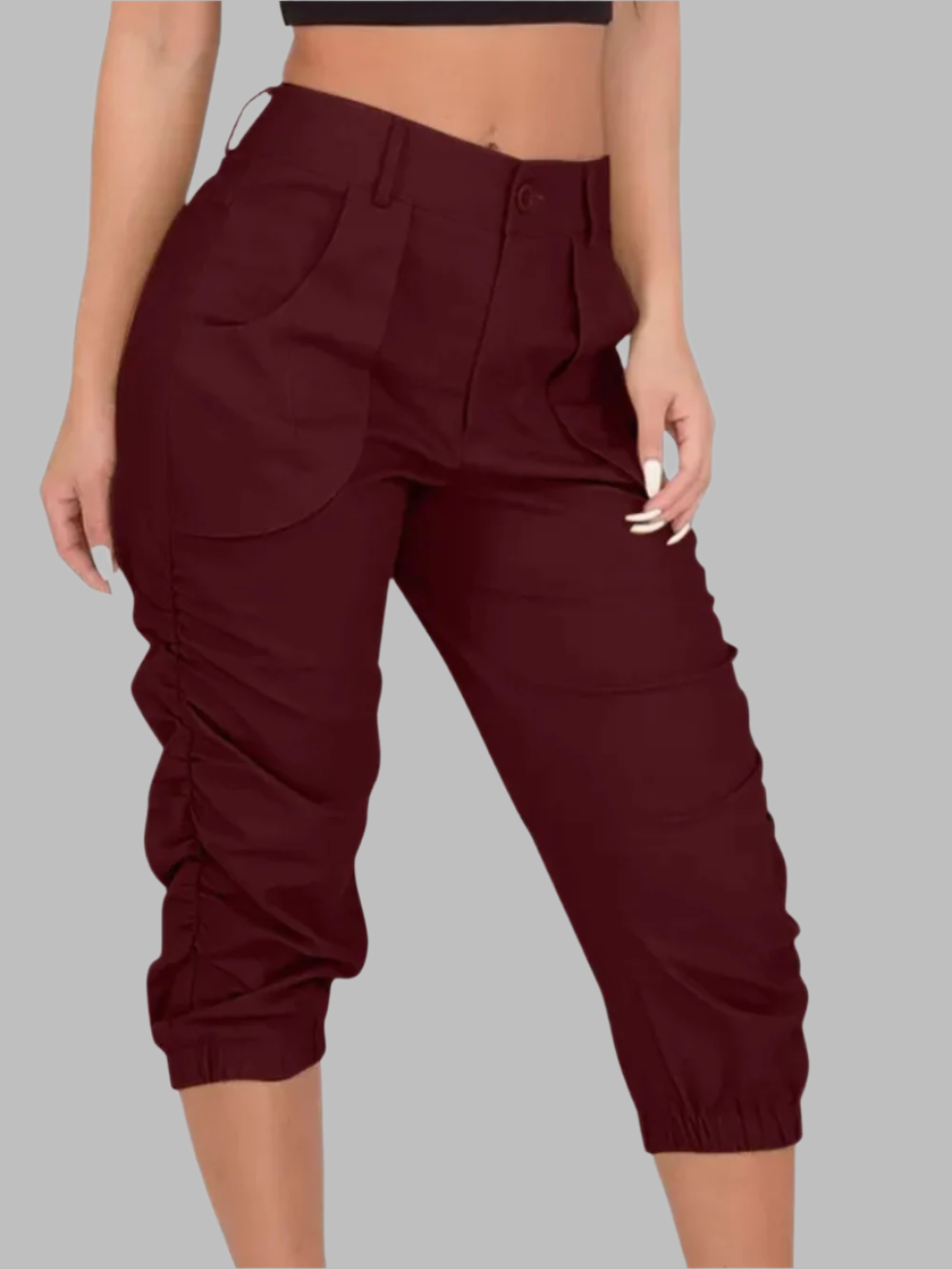 Solvivra LushFlow Cropped Pants