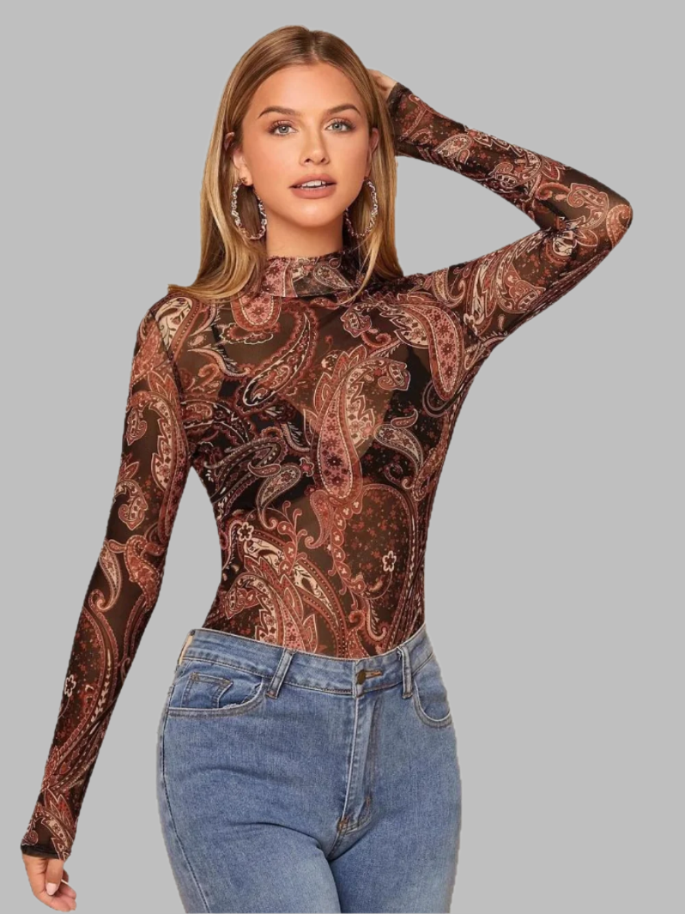 Solvivra Mystic Paisley Blouse
