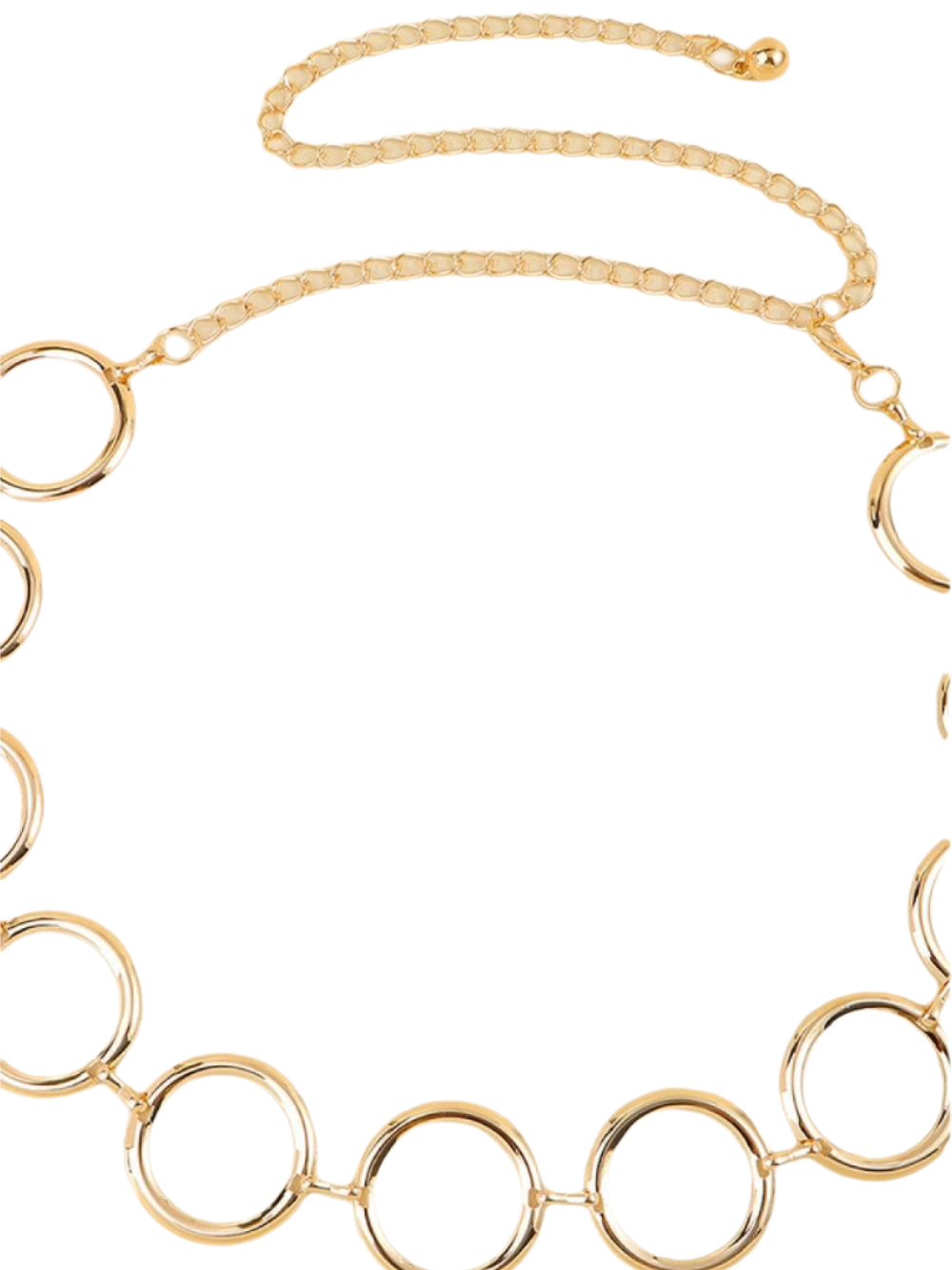 Solvivra Looped In Chain Belt