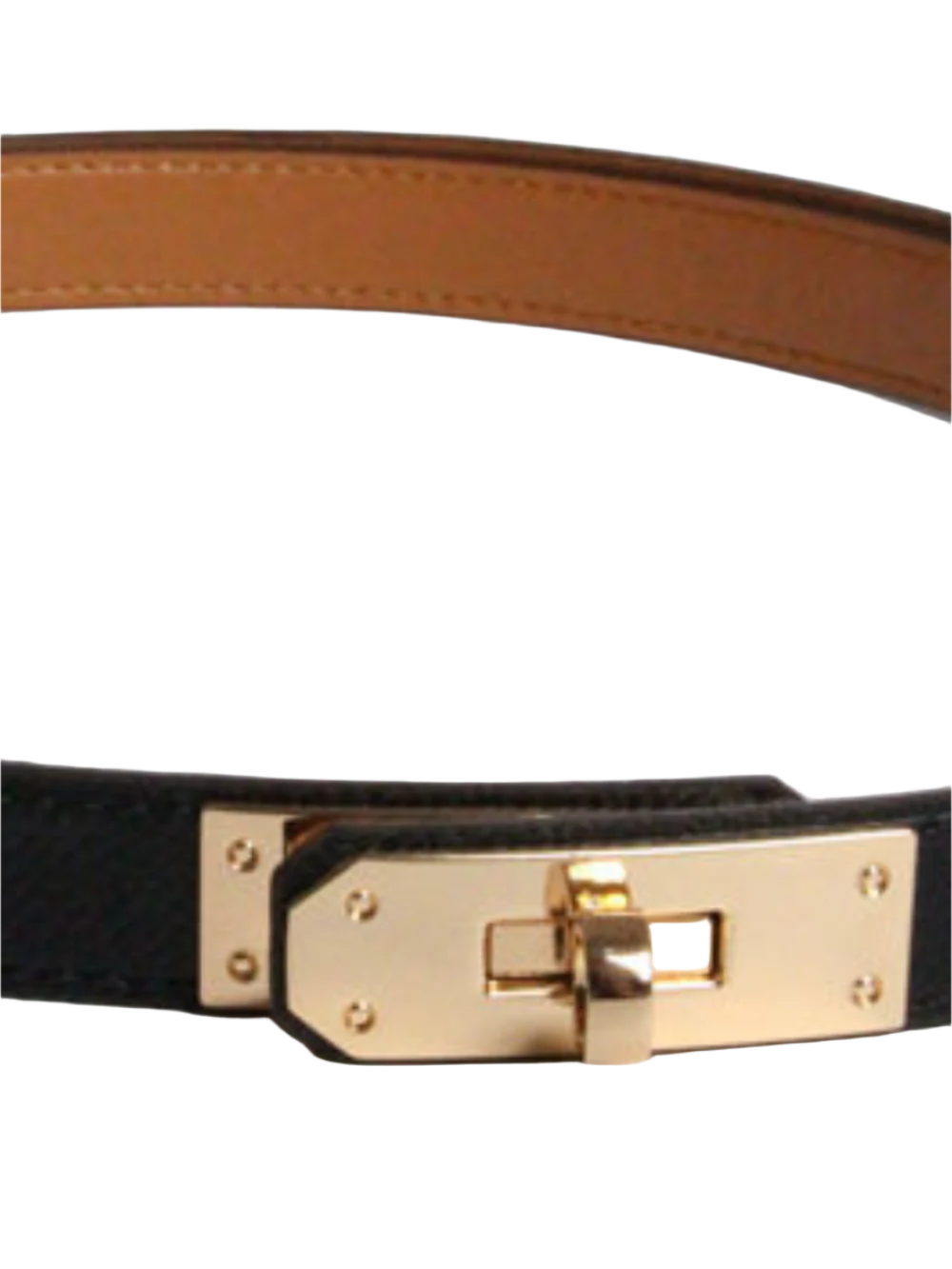 Solvivra NudeLock Thin Leather Belt