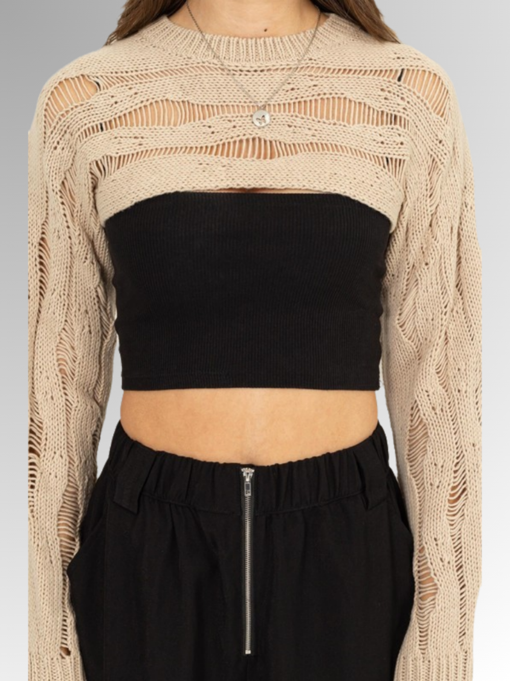 Solvivra Threadlight Shrug Sweater