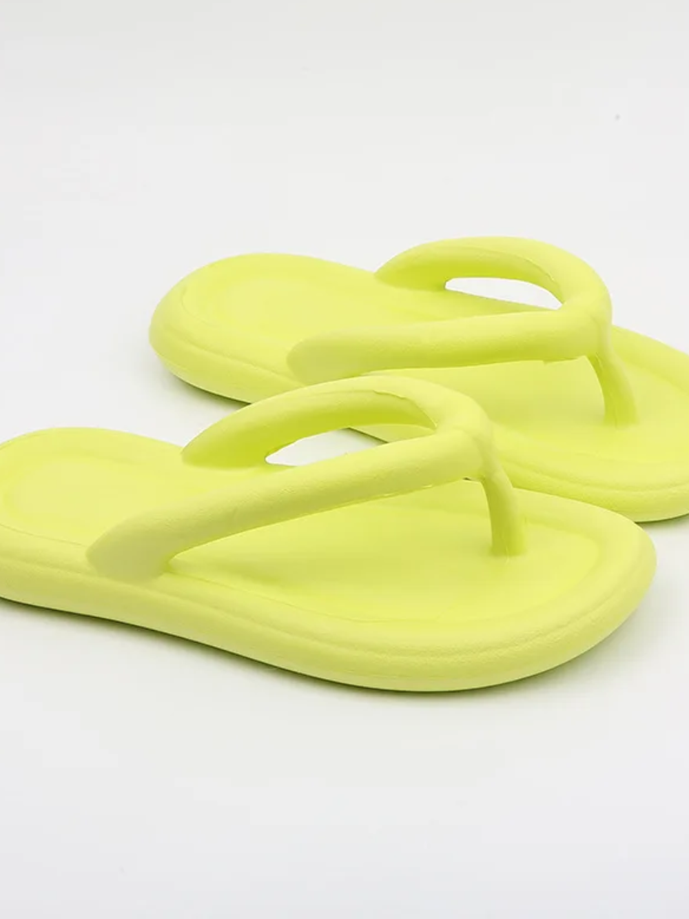 Solvivra Soft Candy-Colored Flip Flops