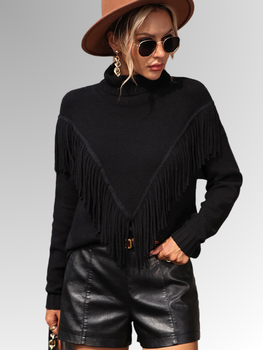 Solvivra Twist & Tassel Pullover