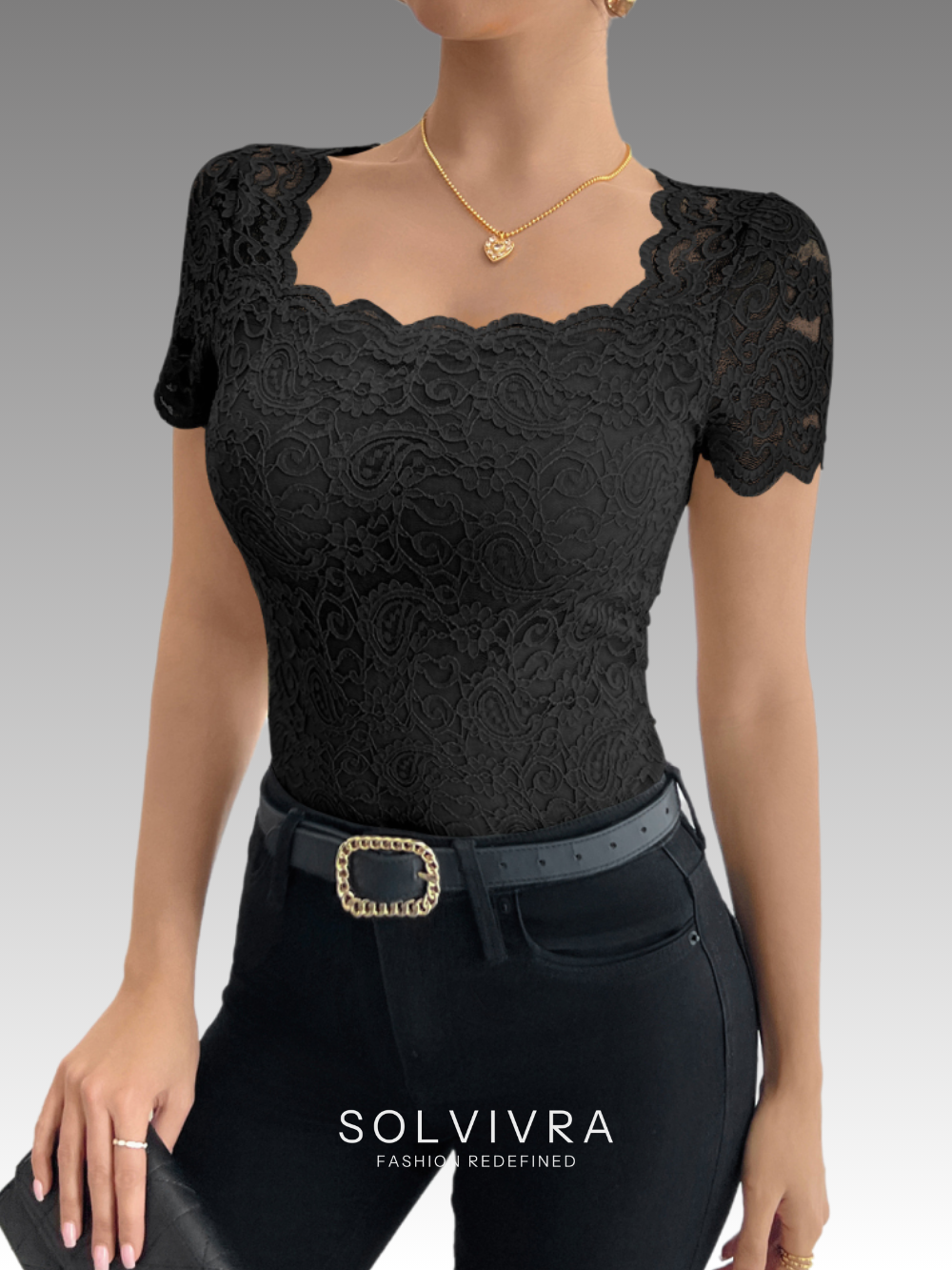 Solvivra Nova Threads Lace Top