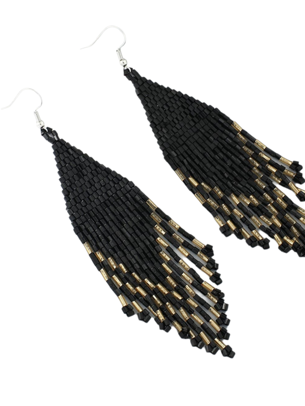 Solvivra Cascade Charm Beaded Dangle Earrings