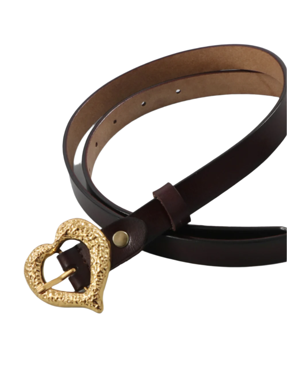 Solvivra LoveLock Cowhide Leather Belt