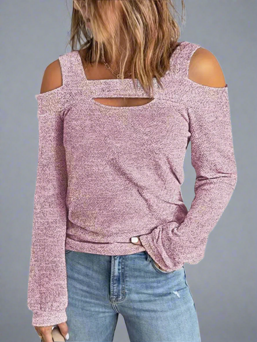 Solvivra Bare Mystique Cold Shoulder Top