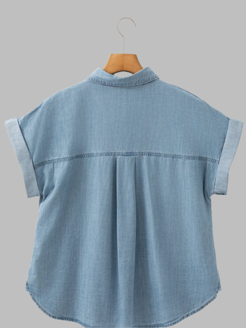 Solvivra The Blue Hour Denim Blouse
