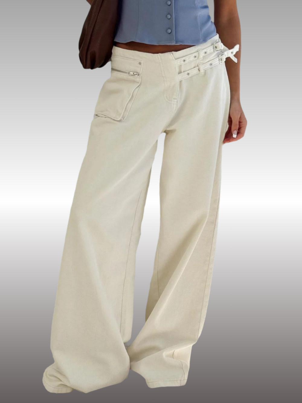 Solvivra Freedom Fit Wide Leg Pants