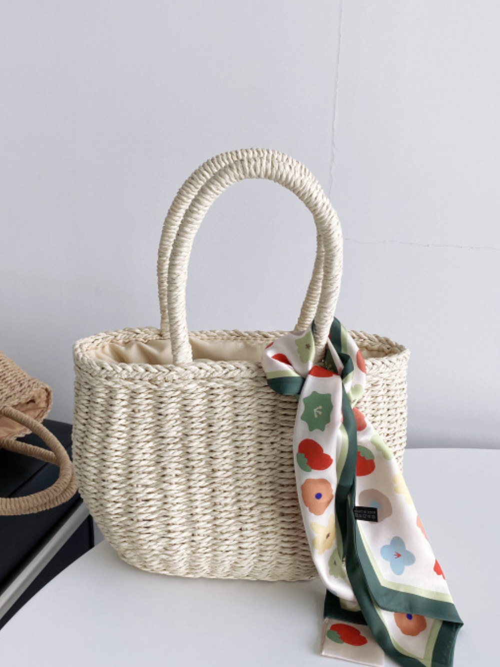 Solvivra Woven Whim Hand Bag