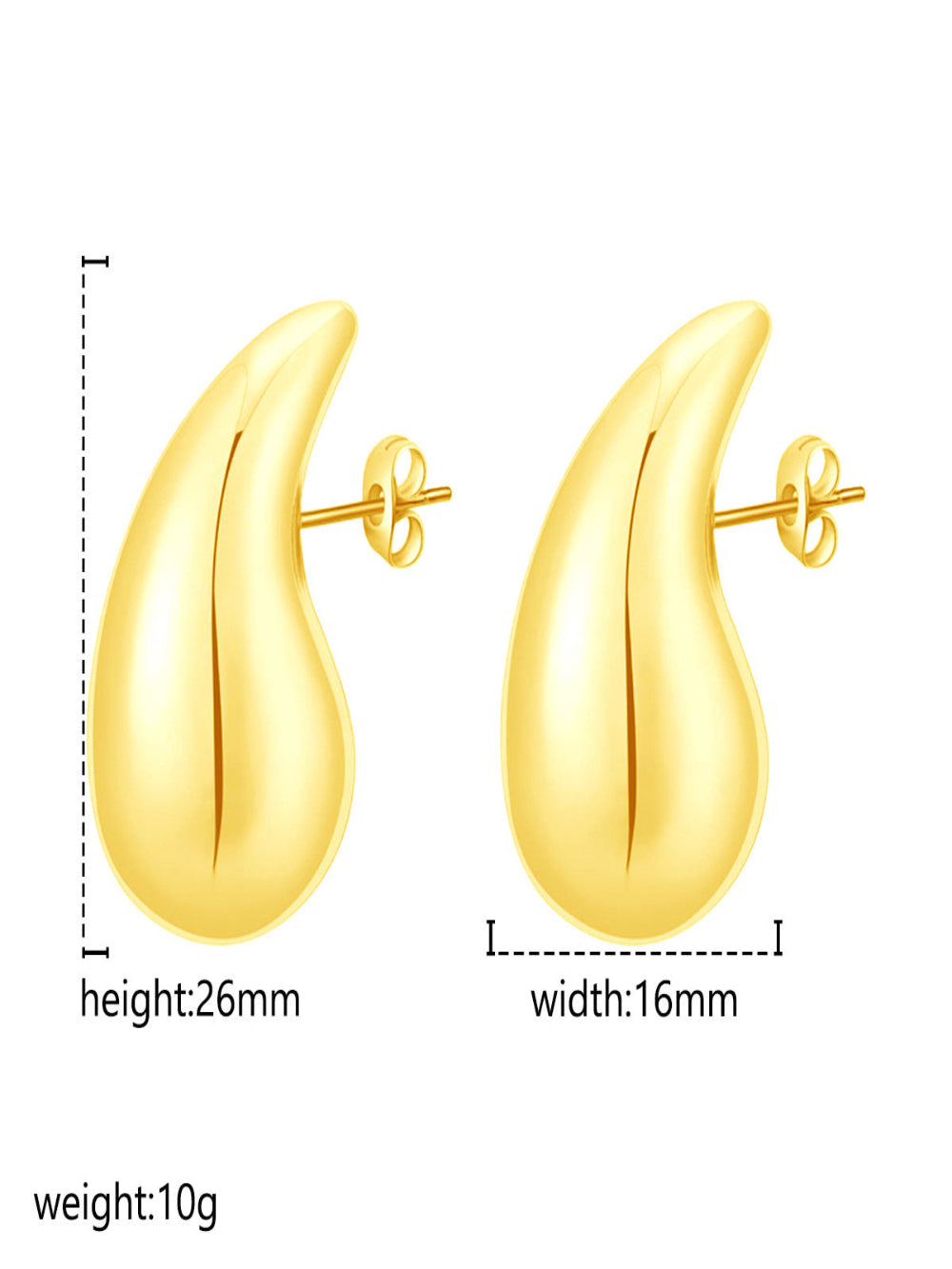 Solvivra Ionique Droplet Earrings
