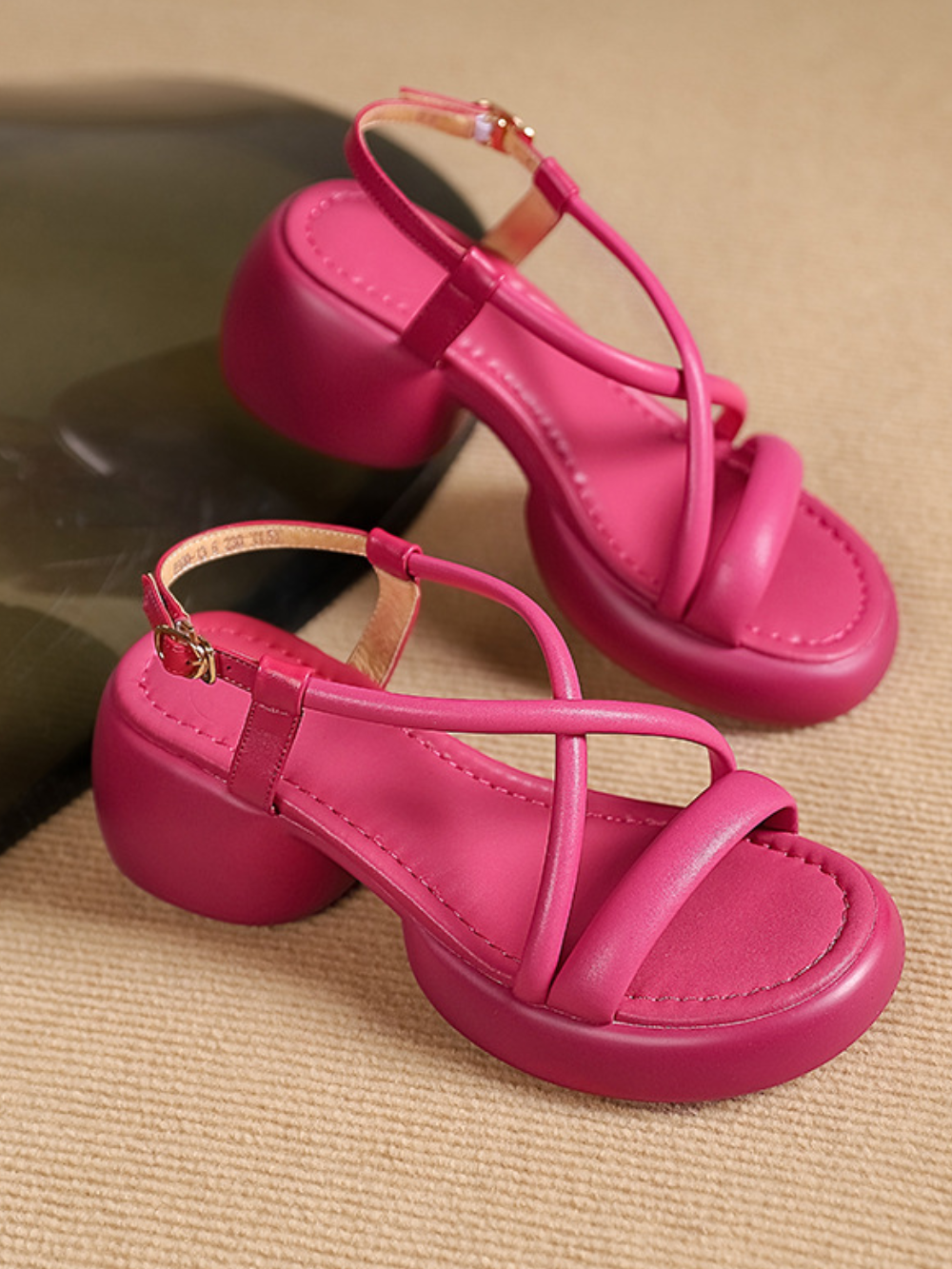 Solvivra Livia Weave Heels