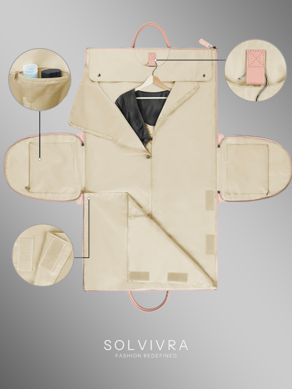 Solvivra Vesta Suit Travel Garment Bag