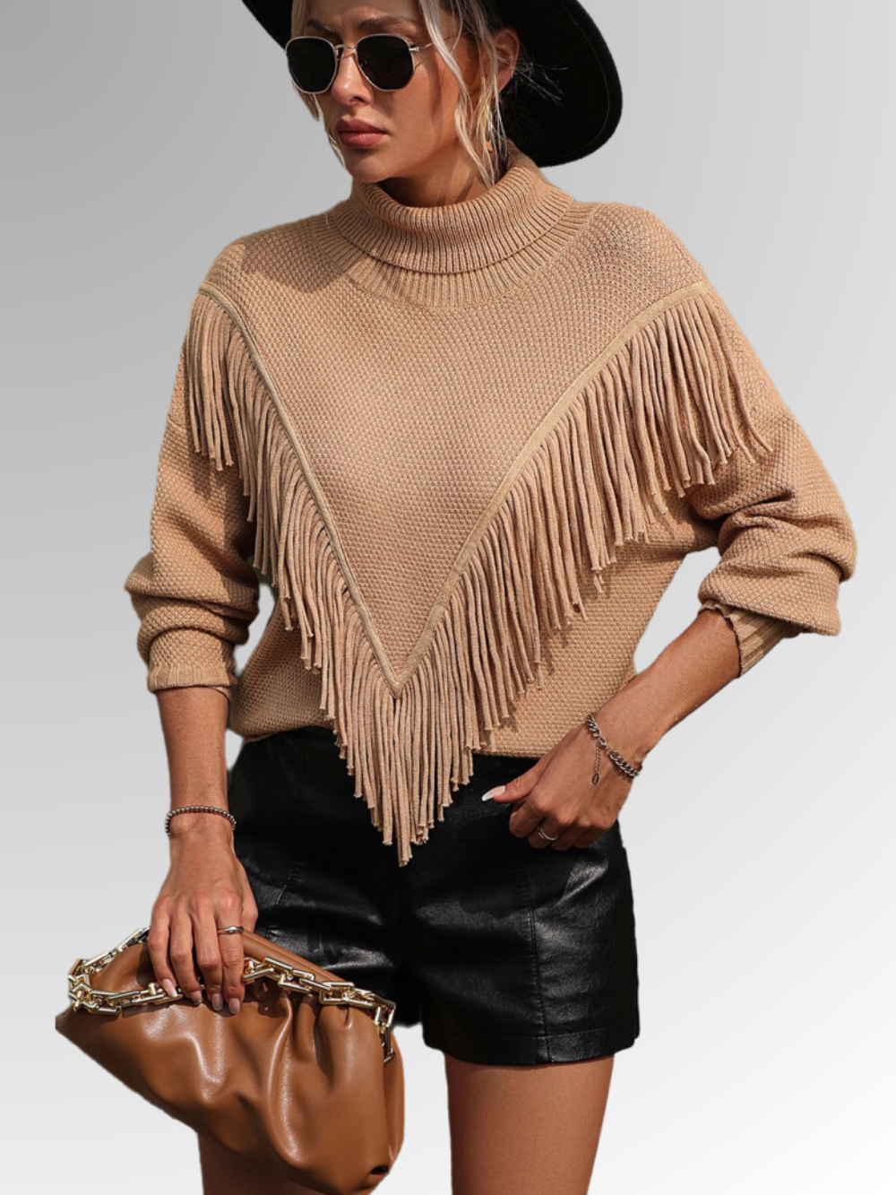 Solvivra Twist & Tassel Pullover