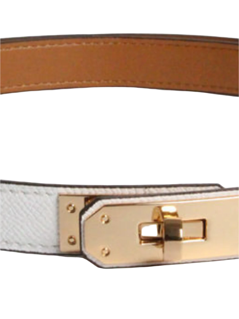Solvivra NudeLock Thin Leather Belt