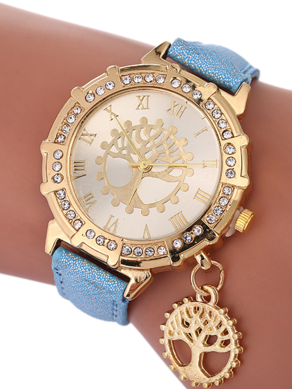 Solvivra Tree of Time Ladies Watch