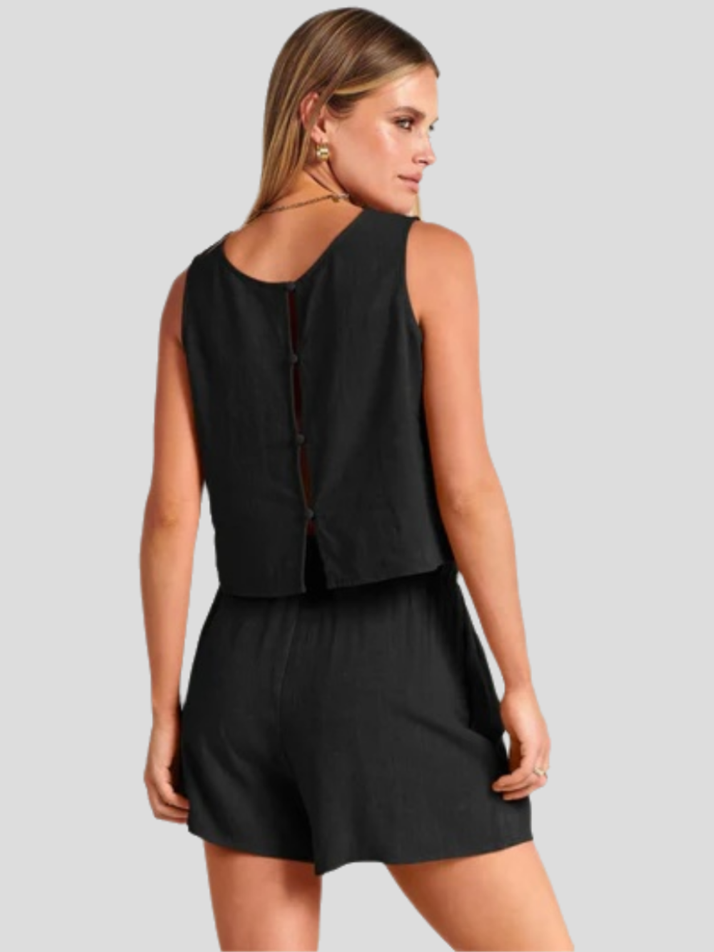 Solvivra Tropical Ease Drawstring Summer Set