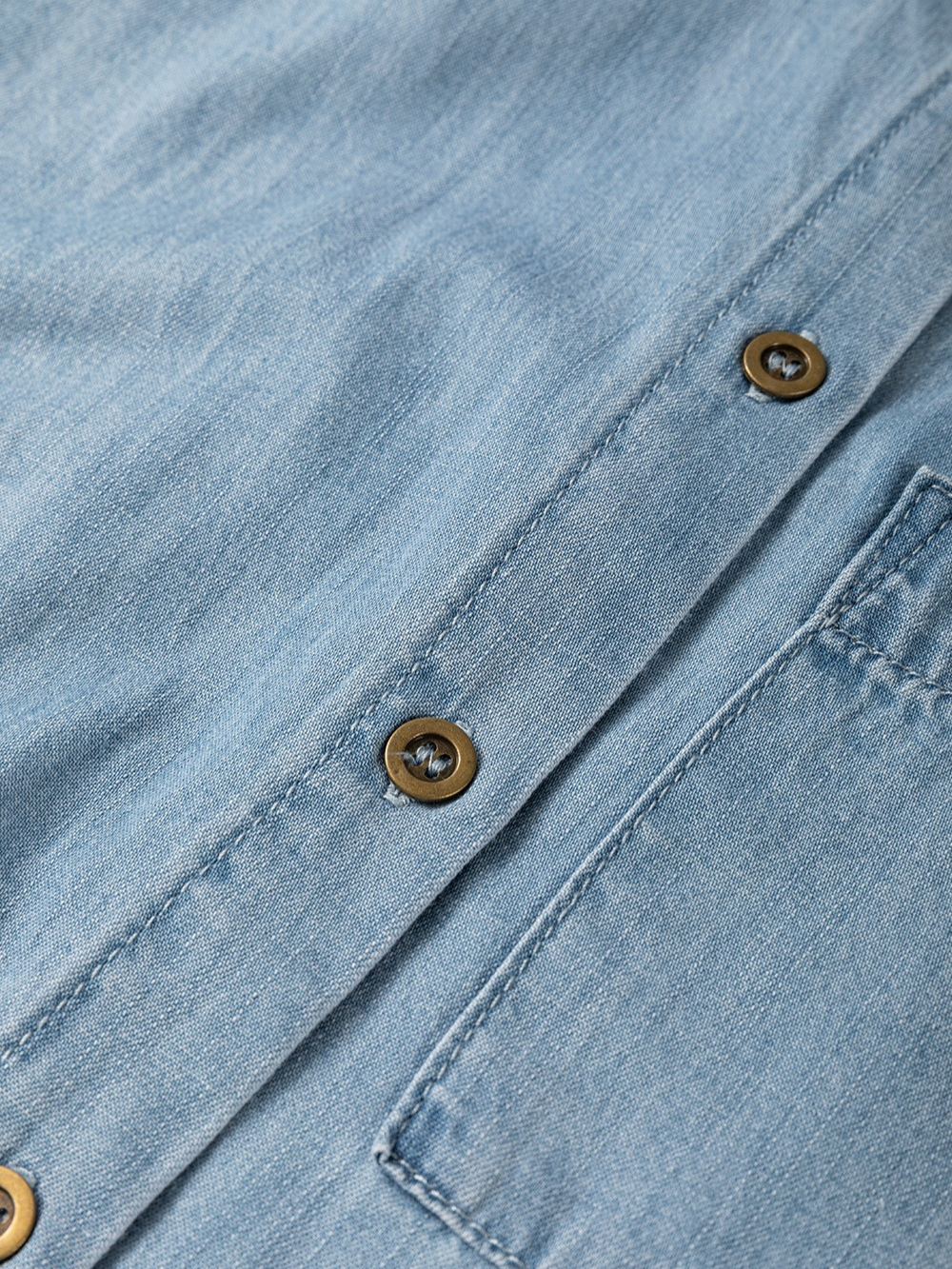 Solvivra The Blue Hour Denim Blouse