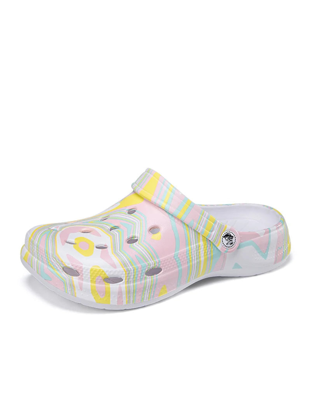 Solvivra Non-slip Printed Summer Clogs