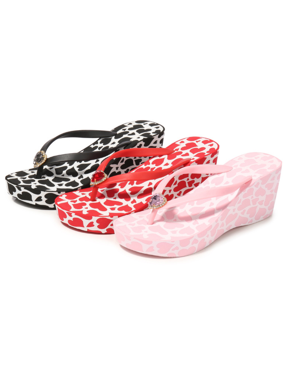 Solvivra Heart Lift Beach Wedges