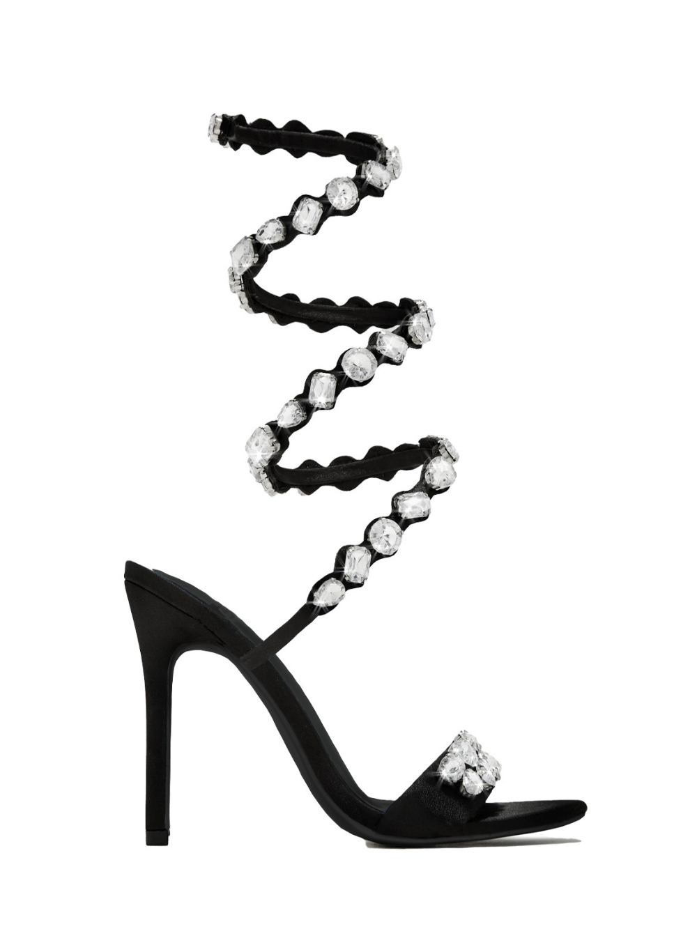 Solvivra Glitz Luxe Stiletto Sandals