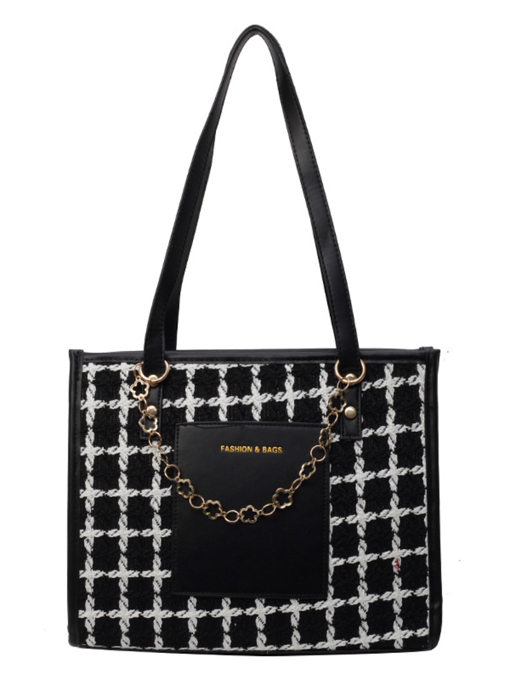 Solvivra Plaid Ease Large Tote