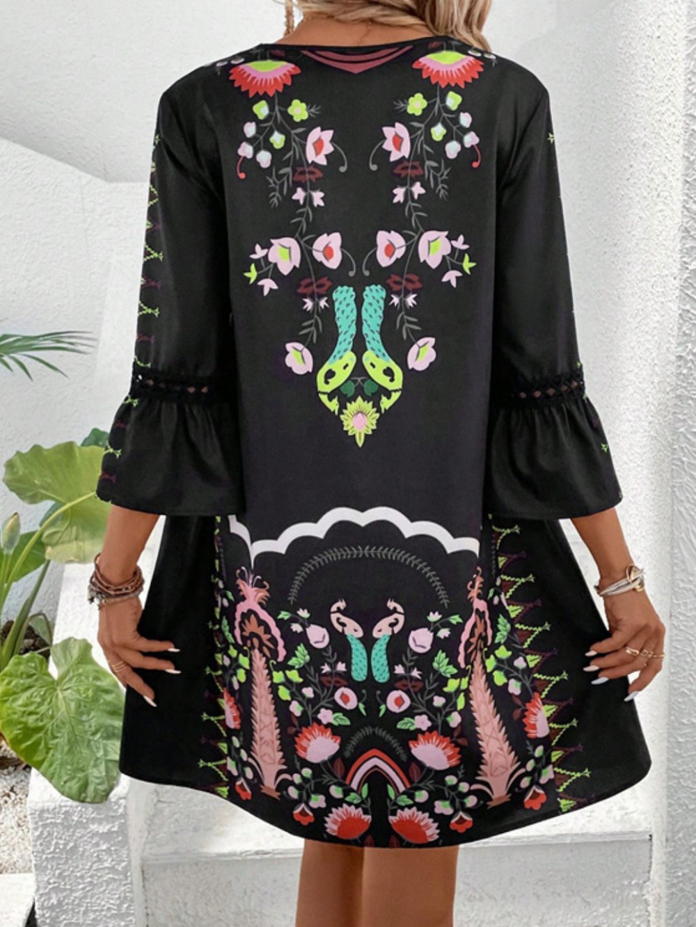 Solvivra Boho Tunic Dress