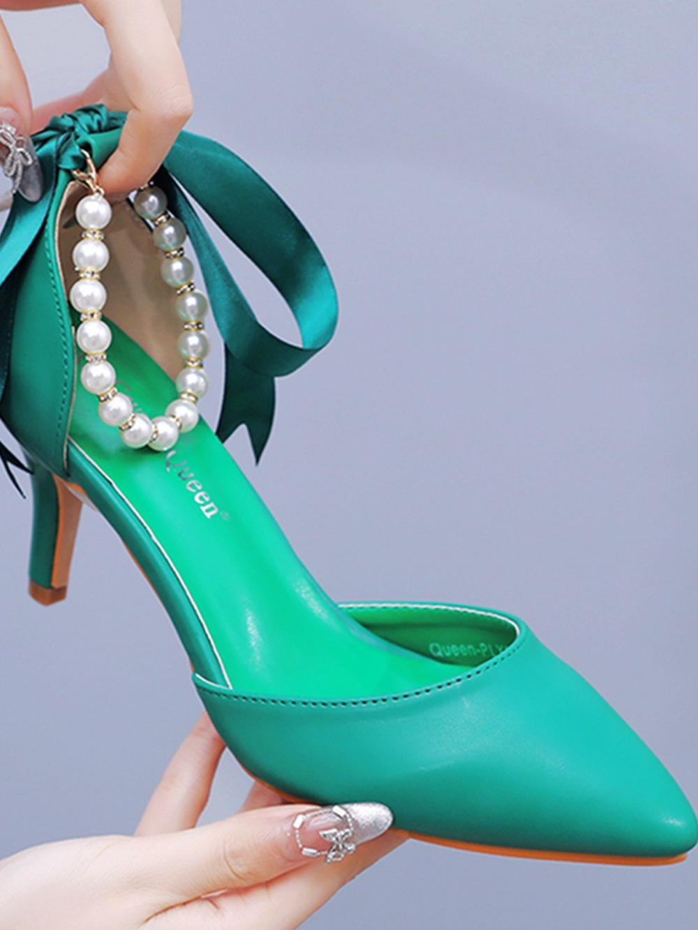 Solvivra Eleganzia Ribbon Heels