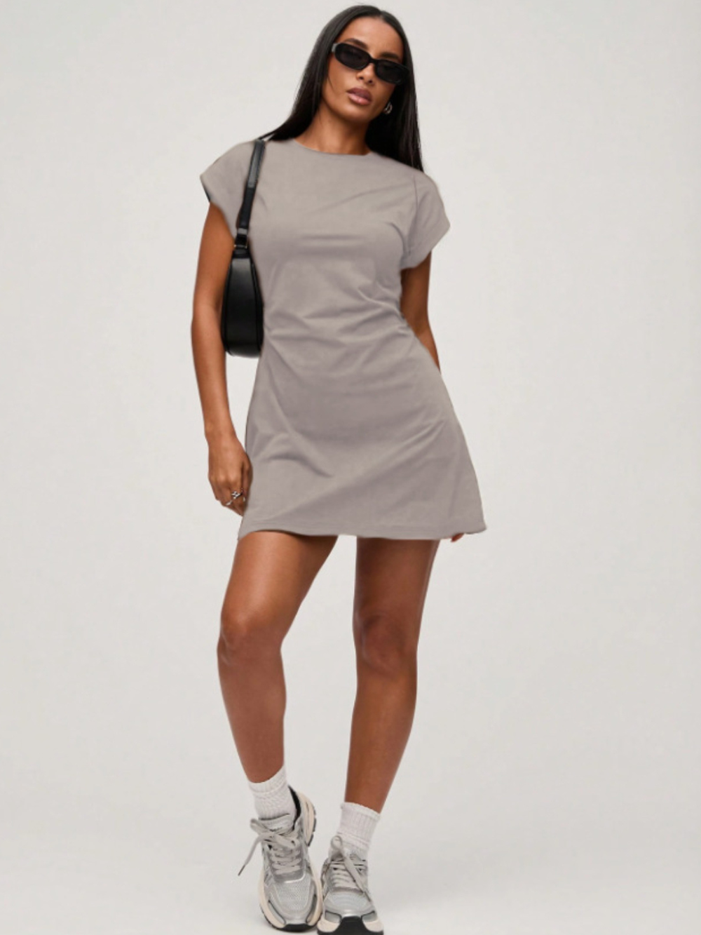Solvivra Soft Ease Mini Tee Dress