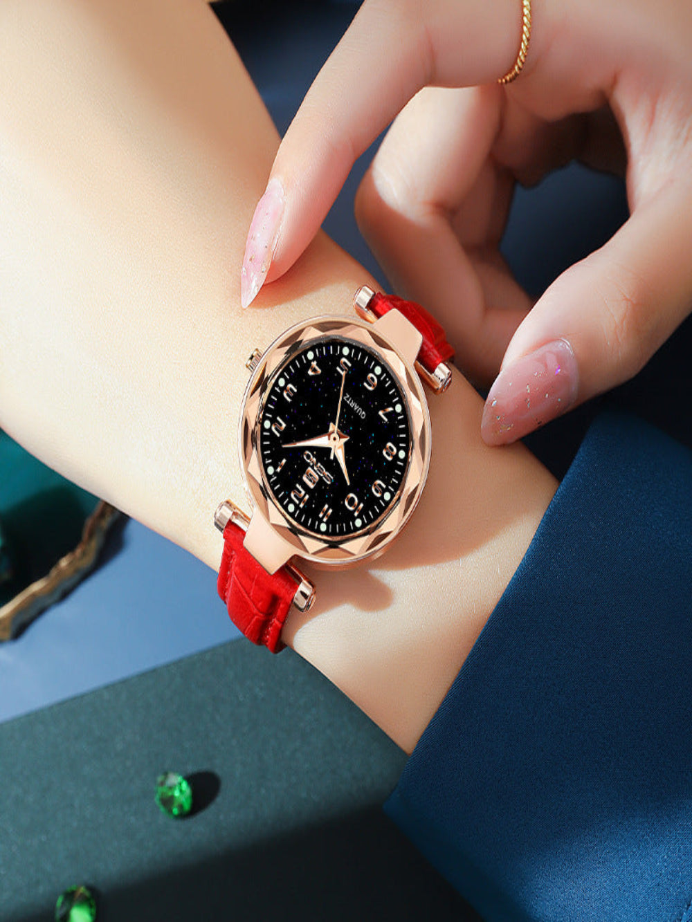 Solvivra Twilight Aura Waterproof Ladies Watch