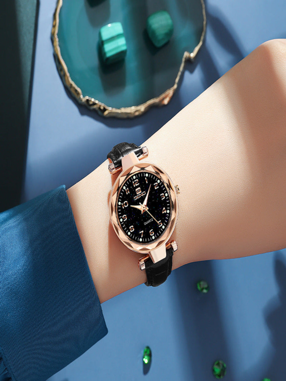 Solvivra Twilight Aura Waterproof Ladies Watch
