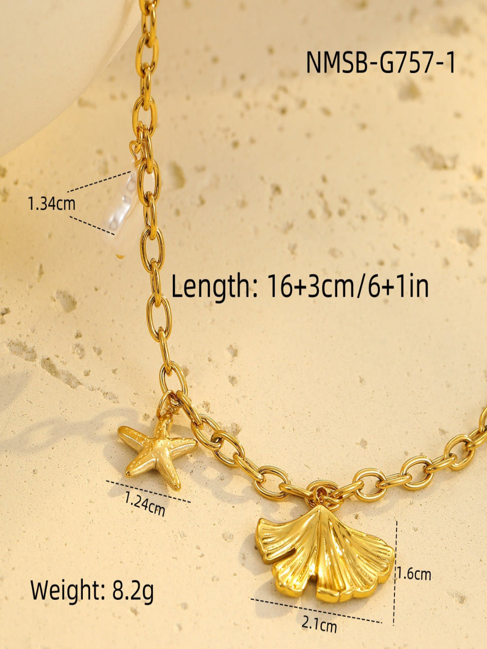 Solvivra Beaded Ocean Style Bracelet