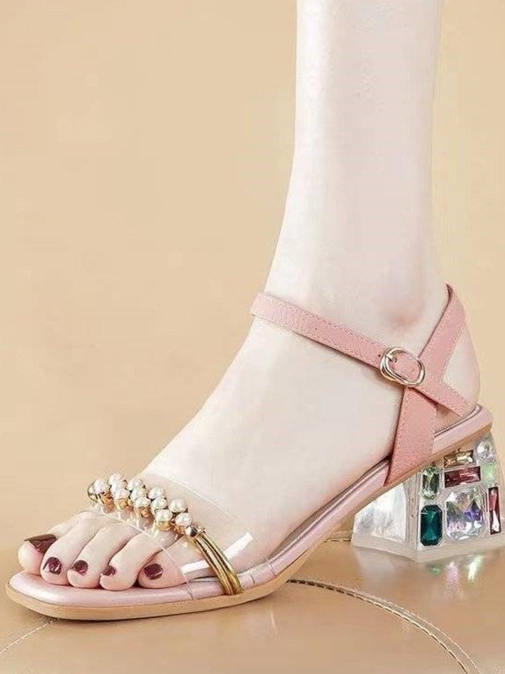 Solvivra Crystal Heels