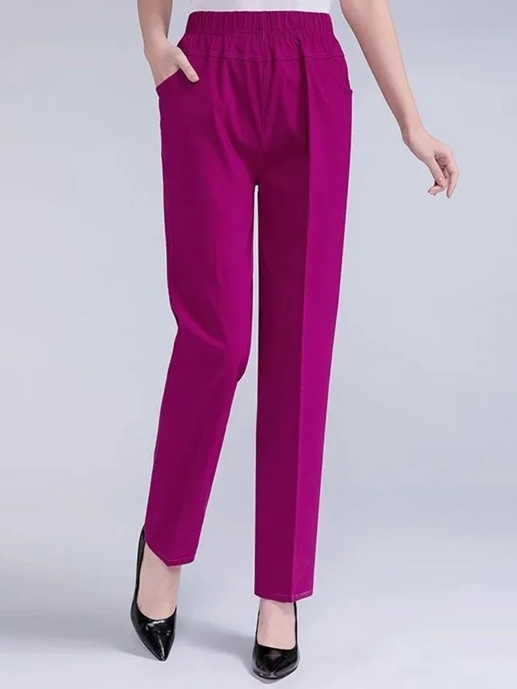   Solvivra Candy Fit Ankle Pants
