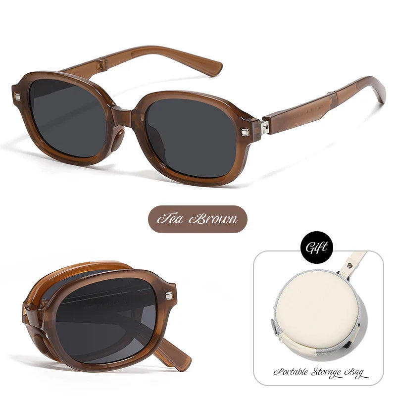 Solvivra RetroFold Sunglasses