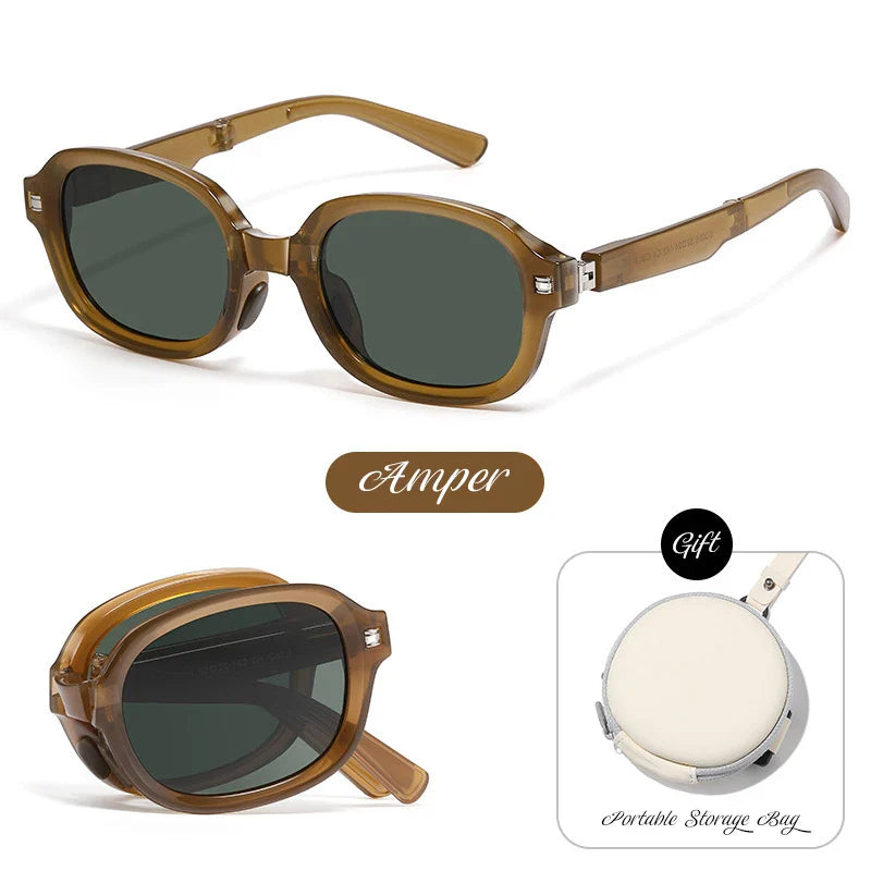 Solvivra RetroFold Sunglasses