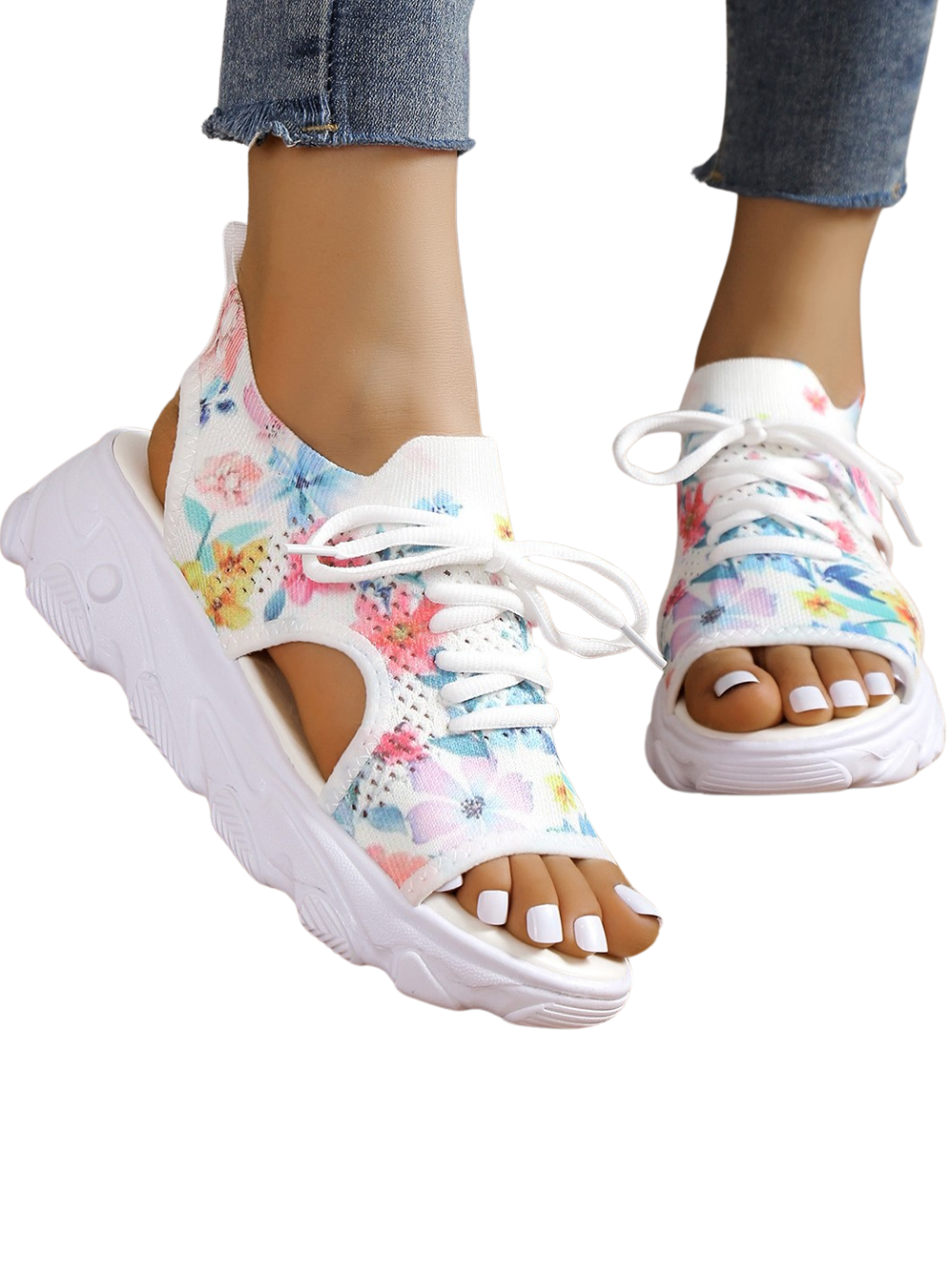 Solvivra Air Bloom Mesh Trainers