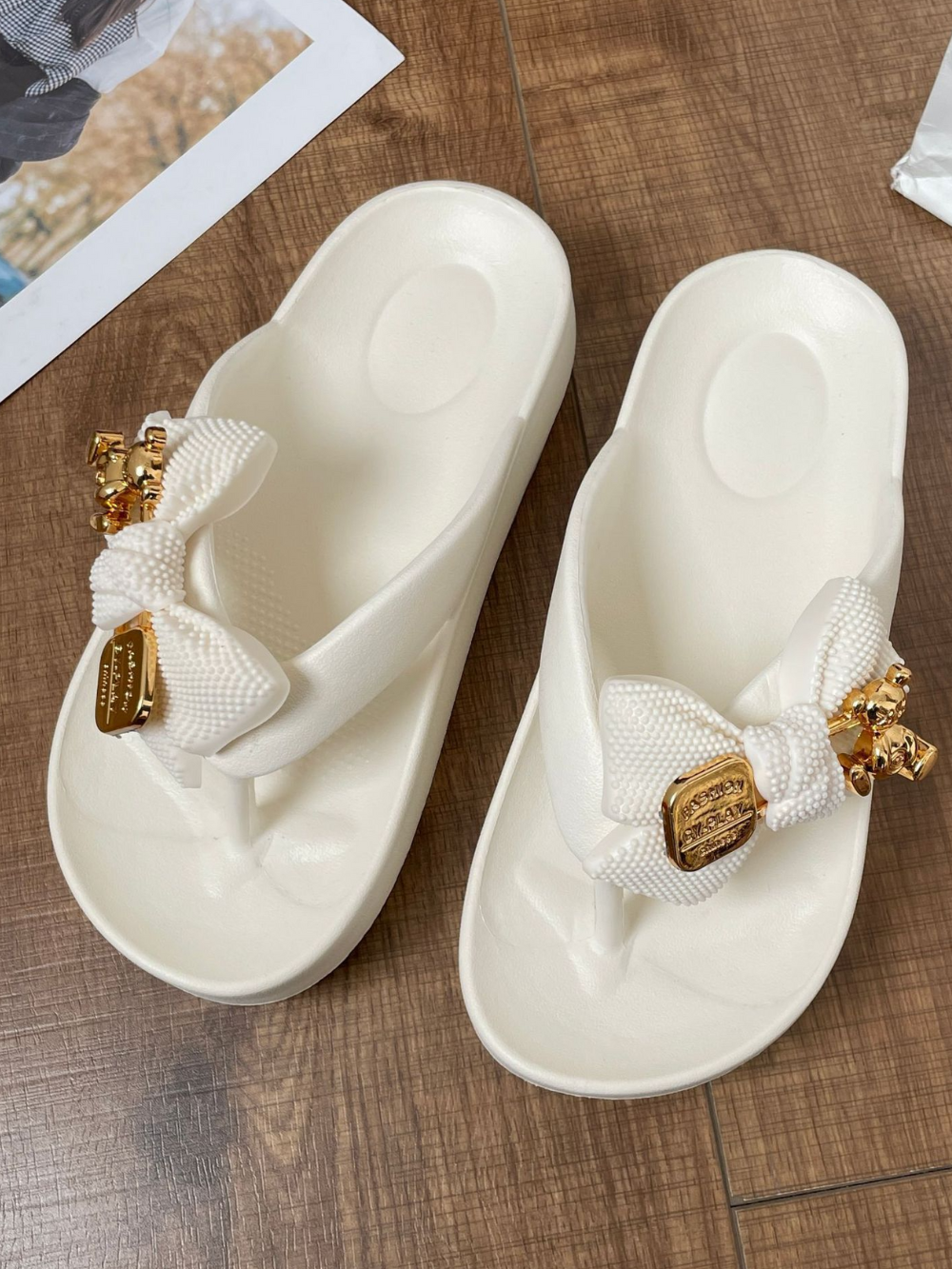 Solvivra Cuddle Wings EVA Platform Slippers