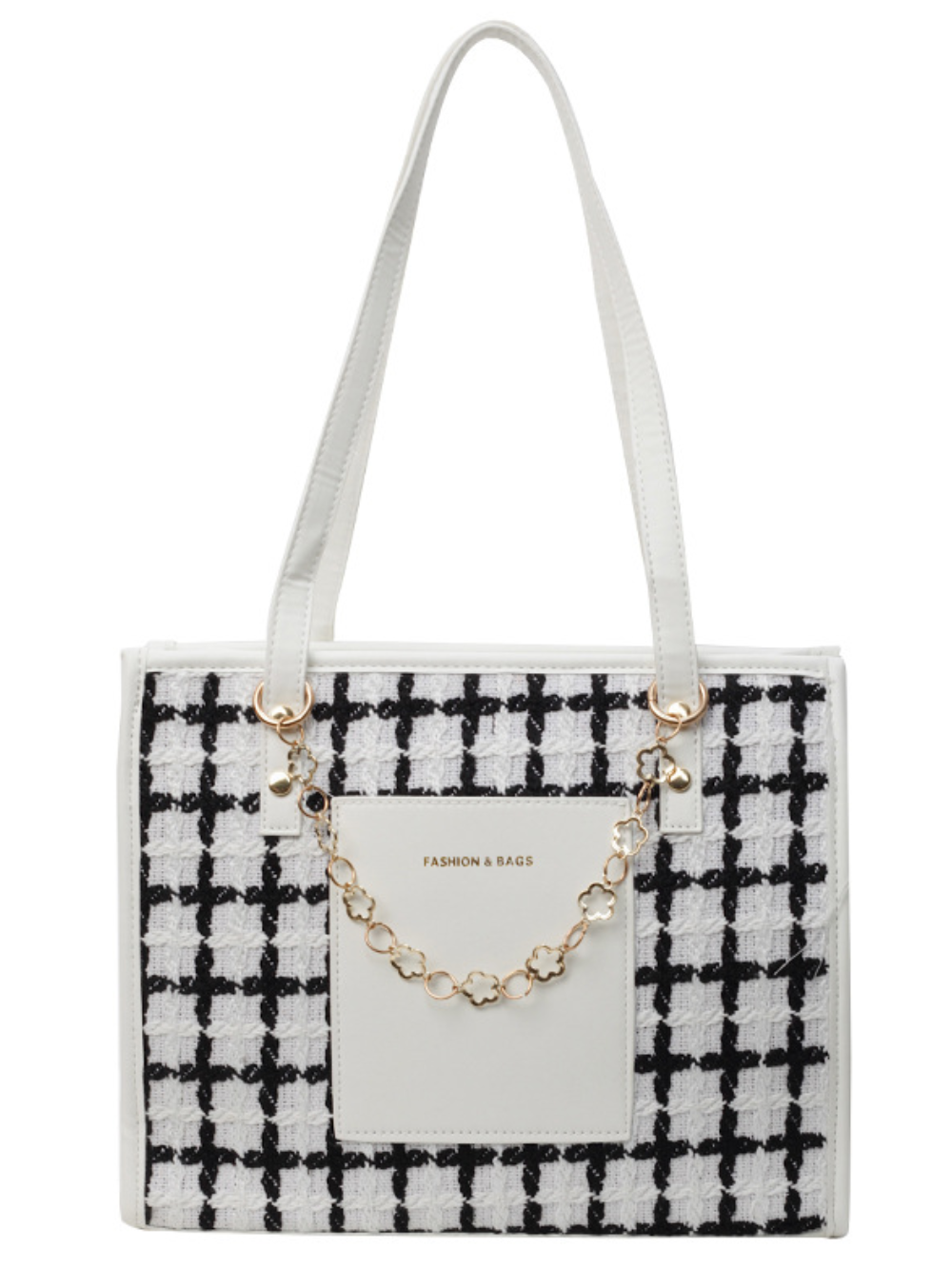 Solvivra Plaid Ease Large Tote