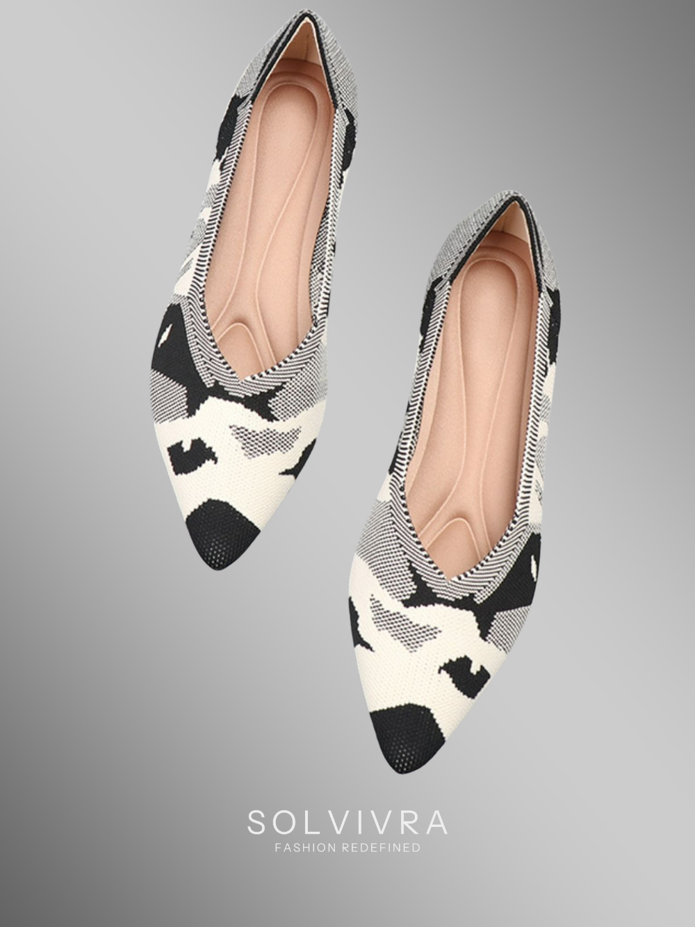 Solvivra Mood Match Pointed Flats